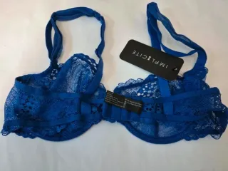 Completo intimo donna Implicite blu
