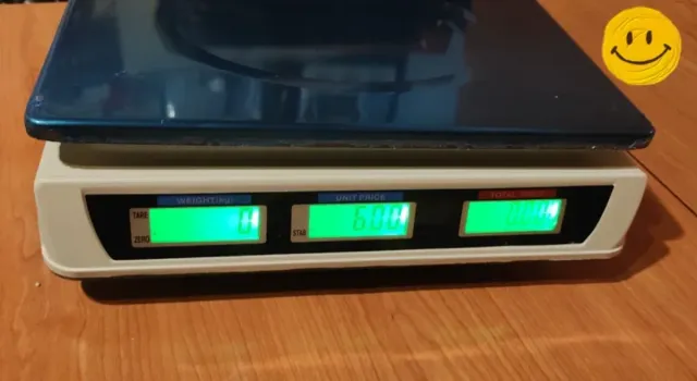 BÁSCULA COMERCIAL ATÉ 40KG NOVA