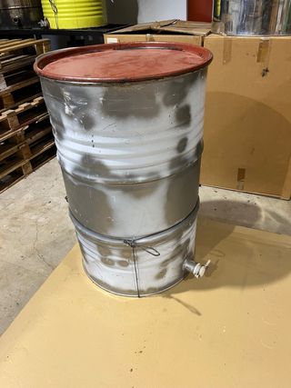 Bidón miel con grifo inox