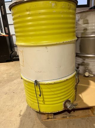 Bidón miel con grifo inox