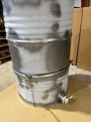 Bidón miel con grifo inox