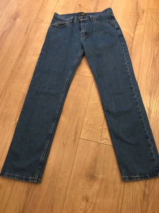 Pantalón Jeans Lee Talla americana 30x32 Azul