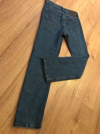 Pantalón Jeans Lee Talla americana 30x32 Azul