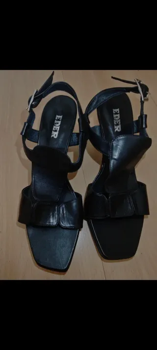 Tacones EDER mujer negros