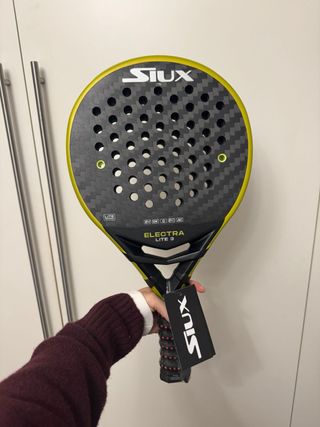 Pala Pádel Siux Electra Lite 3 nueva a estrenar