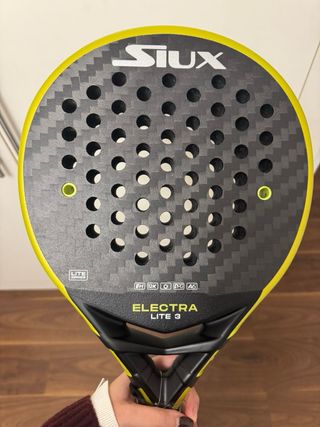 Pala Pádel Siux Electra Lite 3 nueva a estrenar