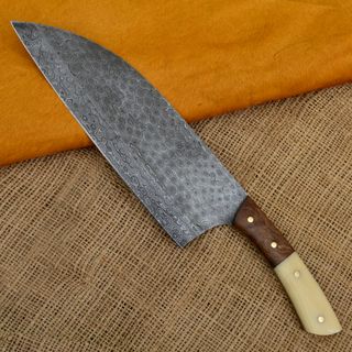 Coltello Chef Acciaio Damasco Forgiato