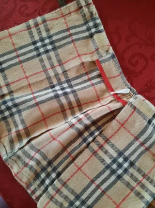 Gonna portafoglio vintage a quadri