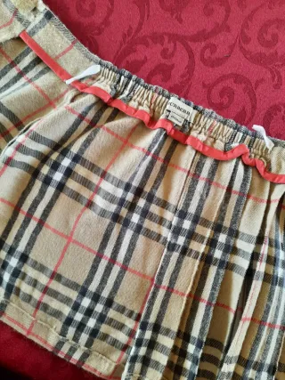 Gonna portafoglio vintage a quadri