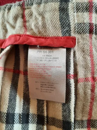 Gonna portafoglio vintage a quadri