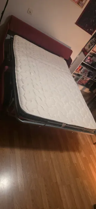 Sofá-cama 2 plazas 1.80x1.25 abierto