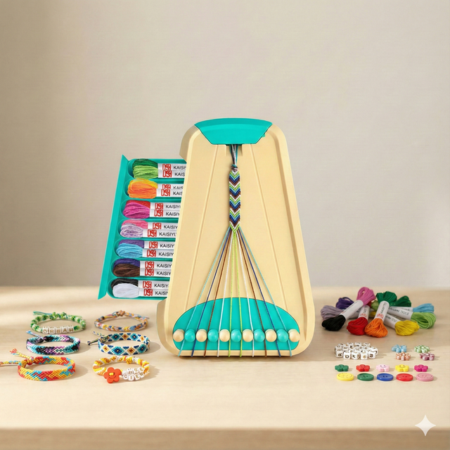 Kit Creacion de Pulseras para Niños+ Arcilla+LCD