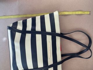 Bolso Tommy Hilfiger Rayas Azul Blanco