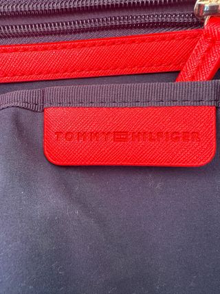 Bolso Tommy Hilfiger Rayas Azul Blanco