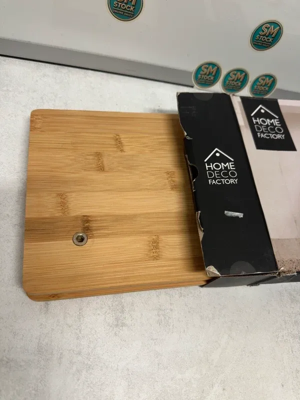 Scaffale Angolare Modulare (3 Livelli, bambù, Metallo e Polipropilene)