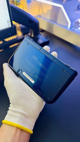 DOPPIO IPS New Nintendo 3ds XL Blu con giochi