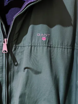 Chaqueta Bomber Gant Verde Hombre