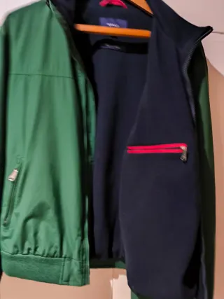 Chaqueta Bomber Gant Verde Hombre