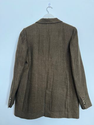 Americana Massimo Dutti Marrón