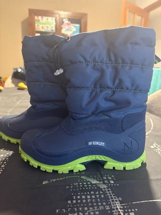 Botas McKinley Niños Azul y Verde