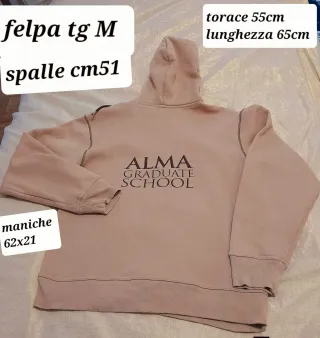 Felpa Alma Graduate School 2009 Tg M