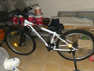 Bicicleta Rockrider Blanca