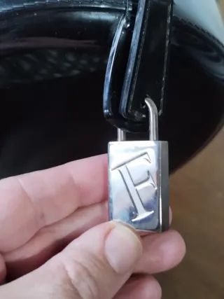 Borsa Furla Candy Bag in plastica nera