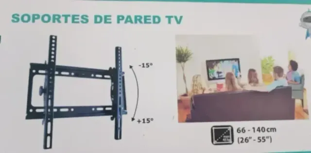 Suporte de TV Fixo Inclinável 26-55'' Novo...