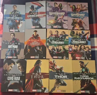 Colección Marvel Blu-ray y DVD