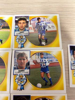 Lote 21 Cromos Deportivo Liga 94-95