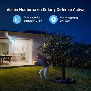 Cámara vigilancia WiFi para exteriores EZVIZ 360°