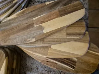 Tablas de madera 52x23 cm (Set de 21)