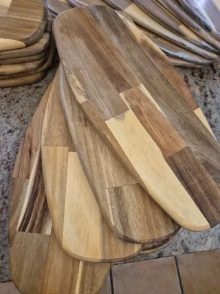 Tablas de madera 52x23 cm (Set de 21)