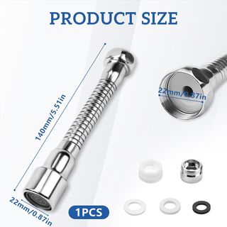 Extensión de grifo VZXZXE de 14 cm