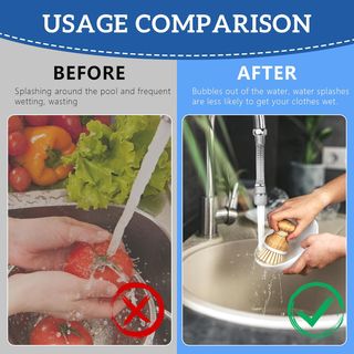 Extensión de grifo VZXZXE de 14 cm