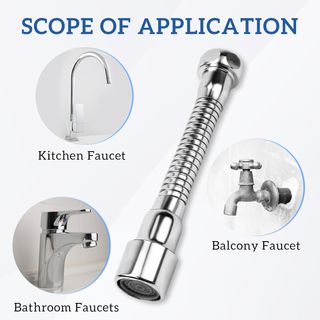 Extensión de grifo VZXZXE de 14 cm