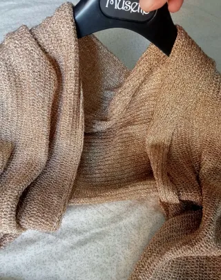 Sciarpa lamé vintage anni '60