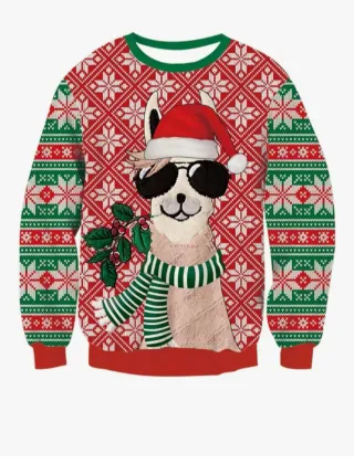 Jersey Navideño sin usar, con etiqueta.