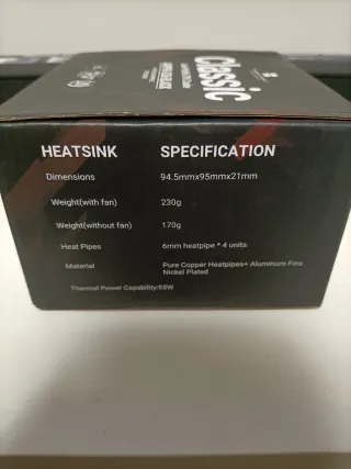 Thermalright AXP90-X36 BLACK CPU Cooler