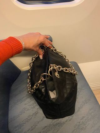 Bolso Piel Gloria Ortiz Negro