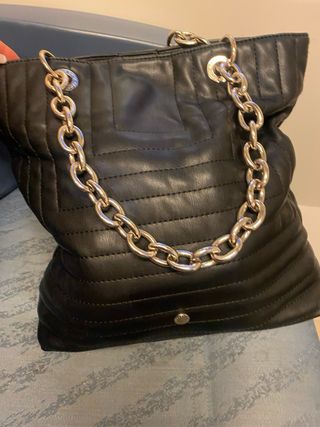 Bolso Piel Gloria Ortiz Negro