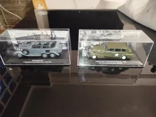 Maqueta Coche Histórico W-31 y Cadillac