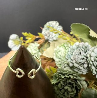 ANILLO AJUSTABLE PLATA 925S MODELO 11-15