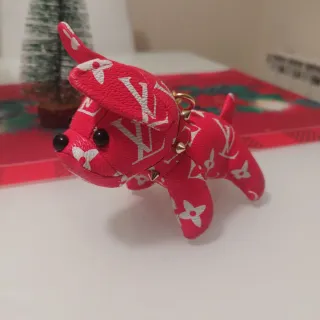 Llavero Perro Louis Vuitton Monogram