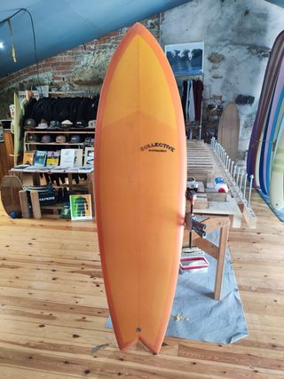 Tabla de surf Fish Naranja
