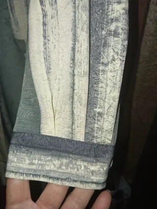 Vestido largo estampado