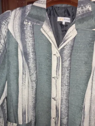 Vestido largo estampado