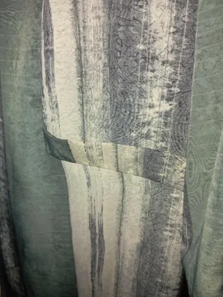 Vestido largo estampado