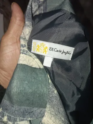 Vestido largo estampado