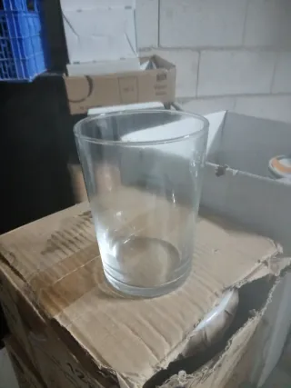 Piatti in vetro trasparente